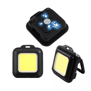 Portable Mini Rechargeable Pocket Torch Light Aluminum LED Work COB Light for Camping