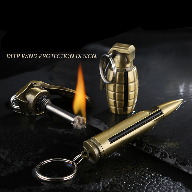 Outdoor Emergency Survival Portable Magnesium Flint Stone Matches Keychain Lighter Flint Fire Starter Permanent Match Striker