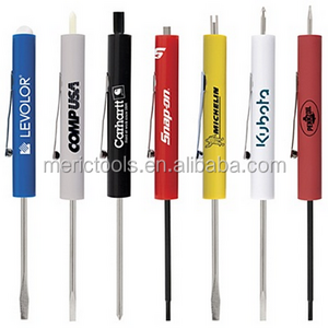 Pocket Mini Screwdriver Pen, Promotional reversible 2 in 1 Pen Shaped Pocket Screwdriver