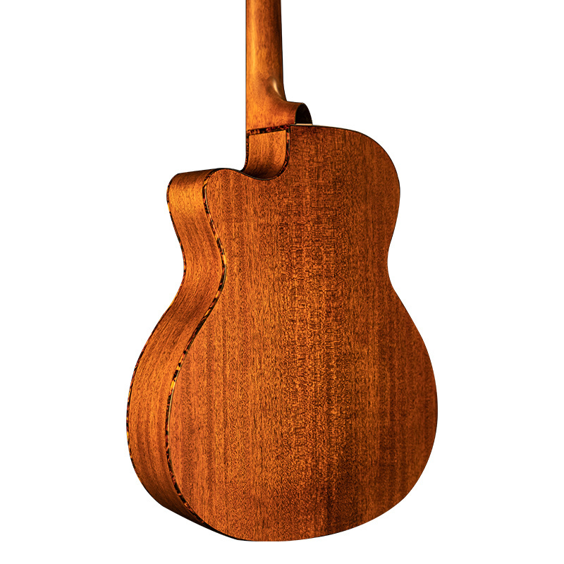 Advanced technology custom man acoustic guitar for outdoor with high quality