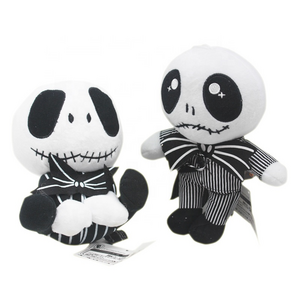 Plush stuffed devil skeleton doll Halloween decoration key chain pendant toy