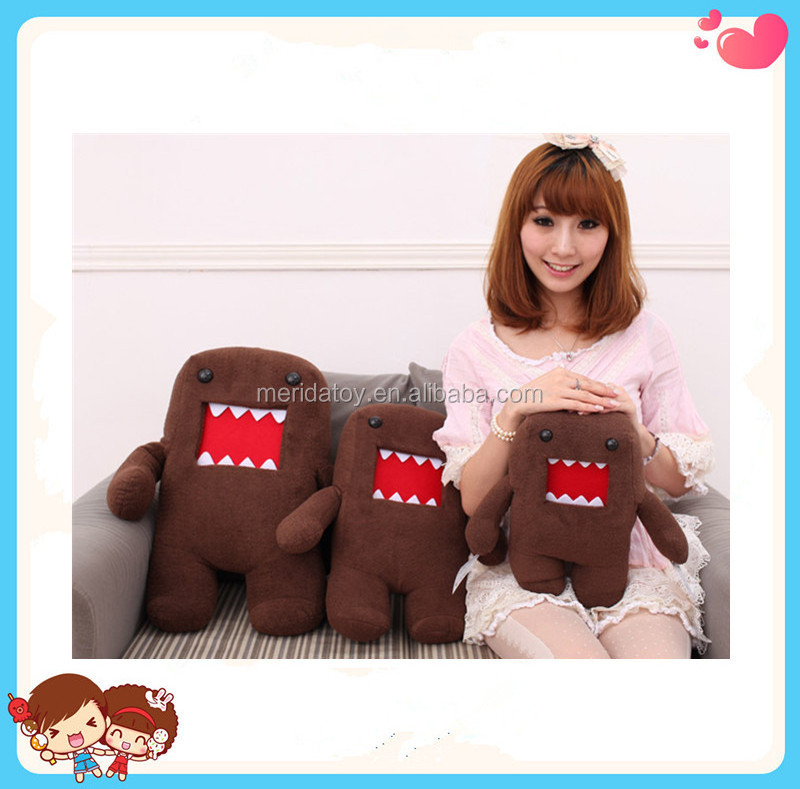 Hot Sale multiple size Popular Cute Japan Cartoon Character Stuffed DOMO KUN Plush Toys