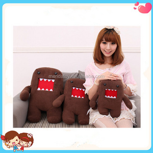 Hot Sale multiple size Popular Cute Japan Cartoon Character Stuffed DOMO KUN Plush Toys