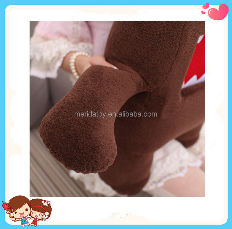 Hot Sale multiple size Popular Cute Japan Cartoon Character Stuffed DOMO KUN Plush Toys