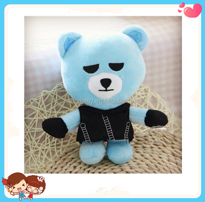 Wholesale 24cm Korean Hot Kpop Star Bigbang Plush Doll Stuffed Plush Toys For Fans,G-dragon,TOP