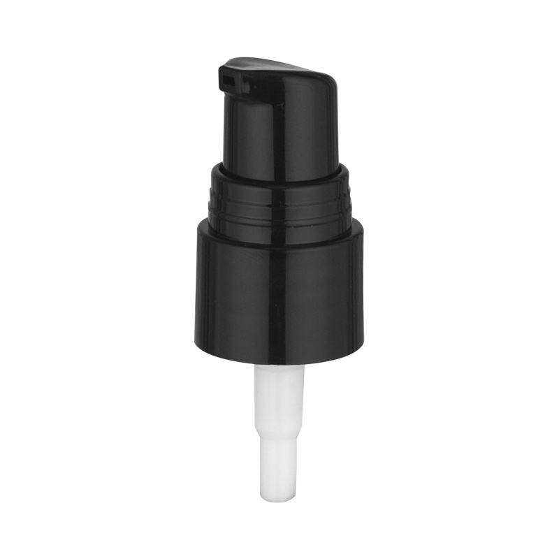 High Quality 18/410 20/410 24/410 PP White/Black Cream Pump Plastic Lotion Pump with Half Cap