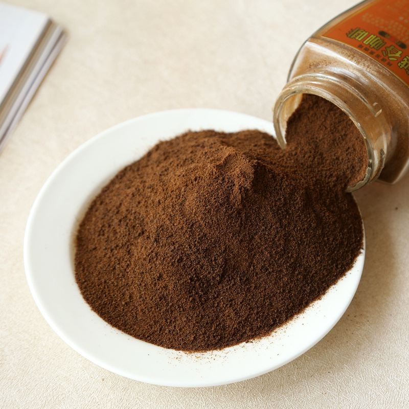 Instant black coffee powder Sugar-free pure coffee Ground coffee