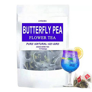 China Health Dried Blue Butterfly Pea Flower Tea Organic Butterfly Blue Pea Tea Good Price Blue Tea Butterfly Pea Flower