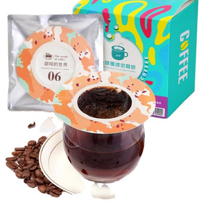 Instant freeze-dried coffee powder Sugar-free pure coffee raw material of Yunnan Pu 'er freeze-dried coffee