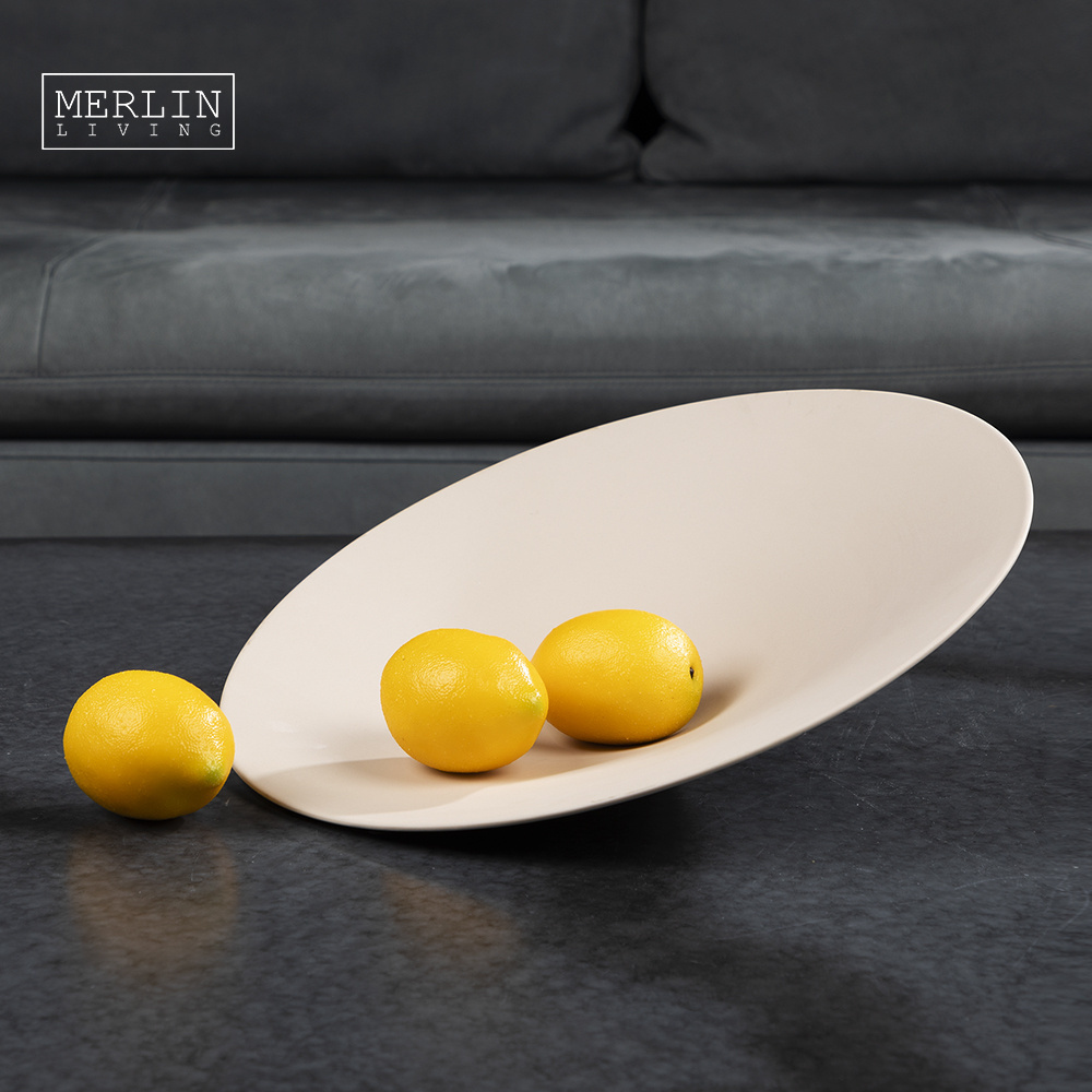 Merlin Living room decor accessories tinted ceramic fruit bowl modern home decor with other home decor