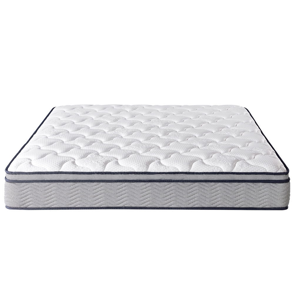 Hot Sale Cheap Price Queen King Size 12 Inch 5 7 Zone Pocket Coil Spring Memory Foam Latex Mattress for Hotel Vacuum In a Box