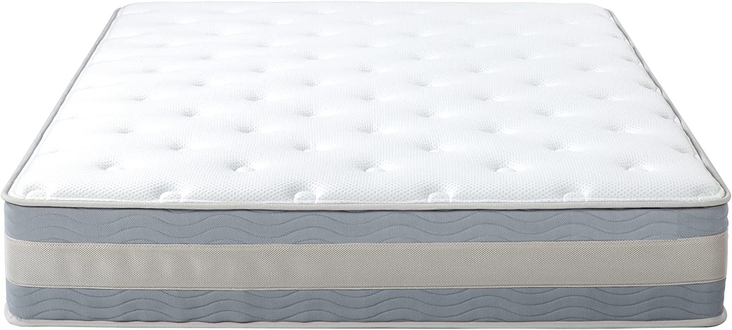 Manufacturer Wholesale King Queen Size 12 Inch Custom Gel Memory Foam Nature Latex Pocket Springs Hybrid Mattress Roll In A Box