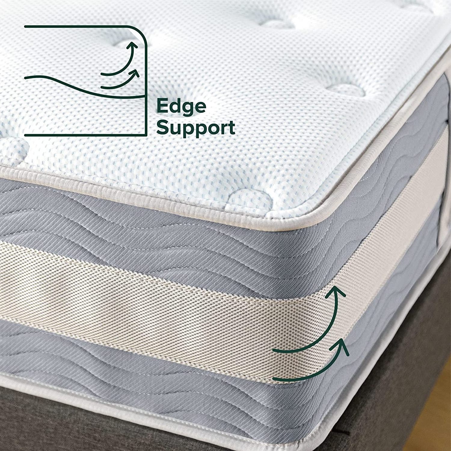 Manufacturer Wholesale King Queen Size 12 Inch Custom Gel Memory Foam Nature Latex Pocket Springs Hybrid Mattress Roll In A Box