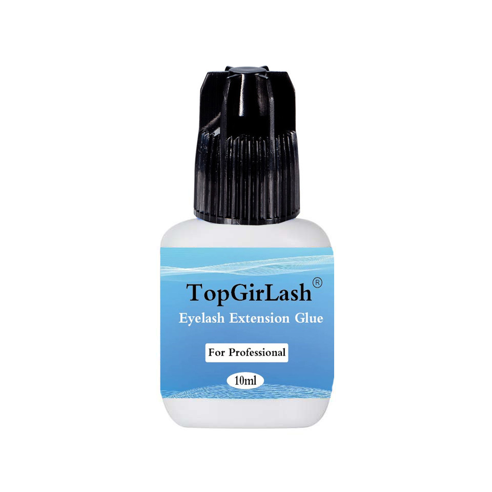 Topgirlash Best Lash adhesive Eyelash Extension Glue 1-2 sec Oil and Water proof low humidity  eyelash extension super bonder