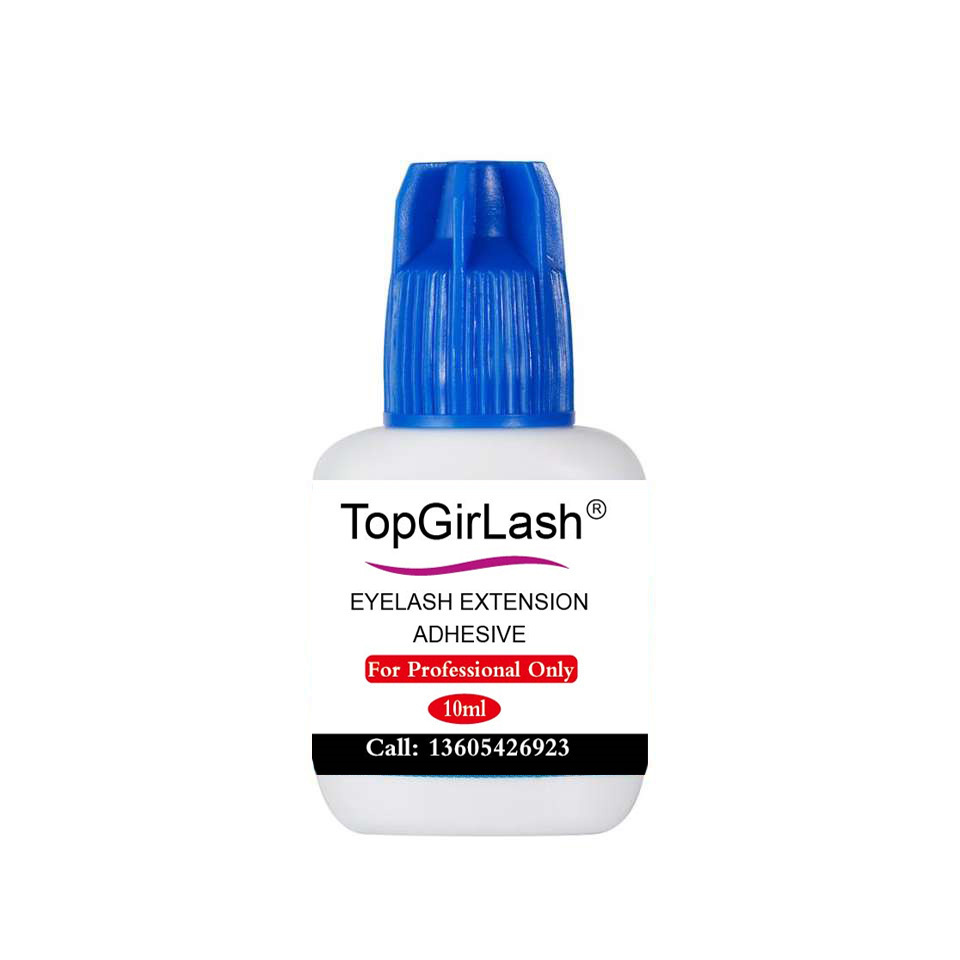 Topgirlash Best Lash adhesive Eyelash Extension Glue 1-2 sec Oil and Water proof low humidity  eyelash extension super bonder