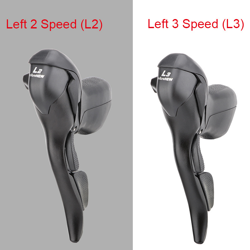 MicroNEW road bike gear lever 3*10 Speed 105 kit R7000 2*10 Speed brake lever dual control lever