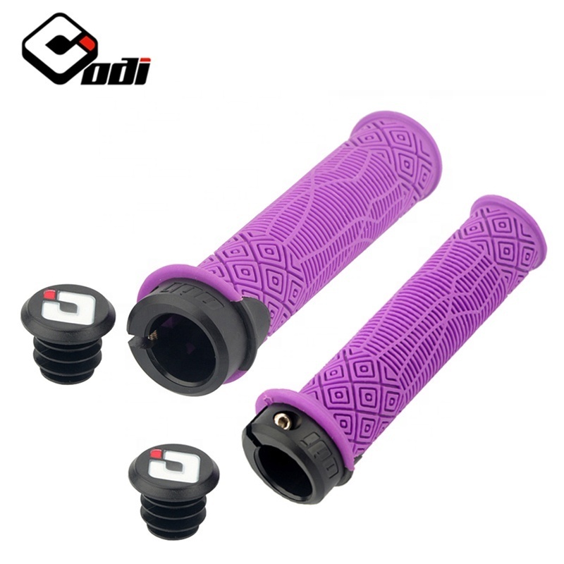 hot sale ODI MTB Bicycle Grip Lock 22.2mm Rubber Handlebar Grips Soft Antislip Handle Grip Lock Bar End Fit Fold BMX XC Bike