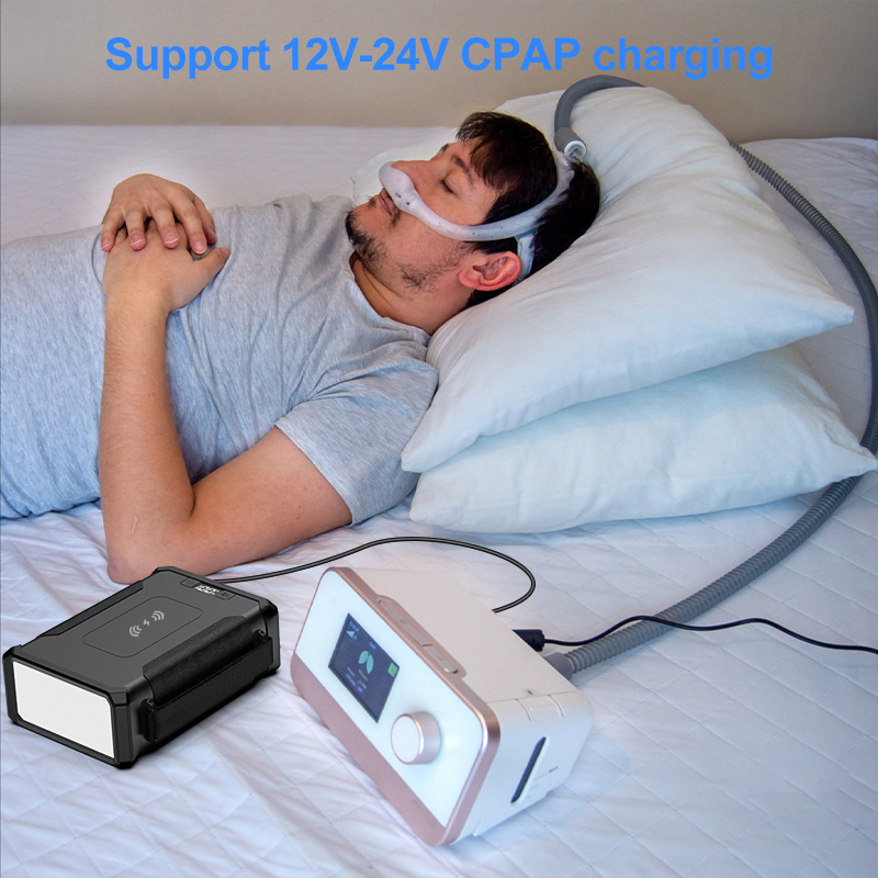 New Trending 2024 Camping Travel Cpap Dual Cigar Lighter Plug 100000Mah Outdoor Portable 12V 100Ah Lifepo4 Solar Battery Pack