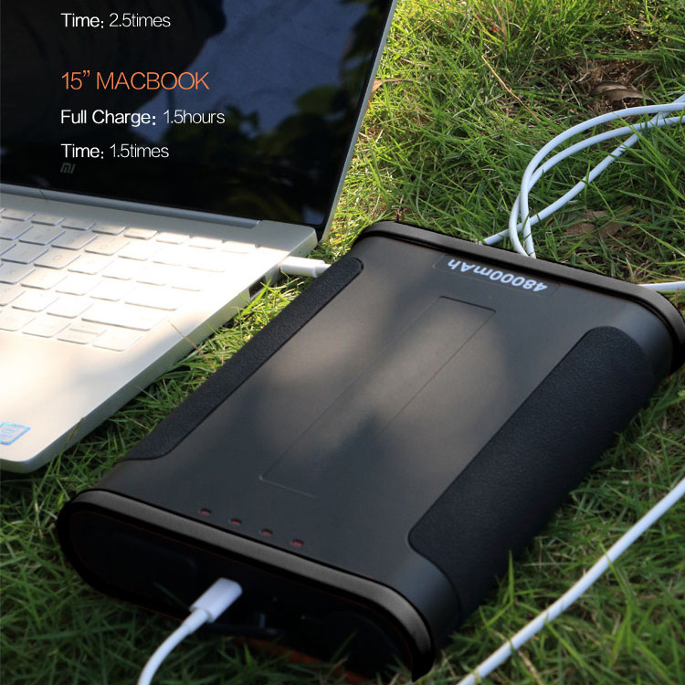 New Products Solar 50000 Mah Powerbank For Inflatable Camping Tent 24V 12V 50Ah Dc Outlet 12 Volt Freezer Lifepo4 Battery Pack