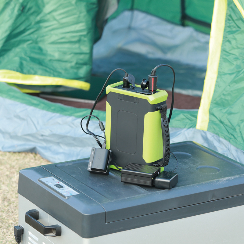 High Capacity External 100000mAh 300W DC Power Bank Portable Solar Power Station For Fishing