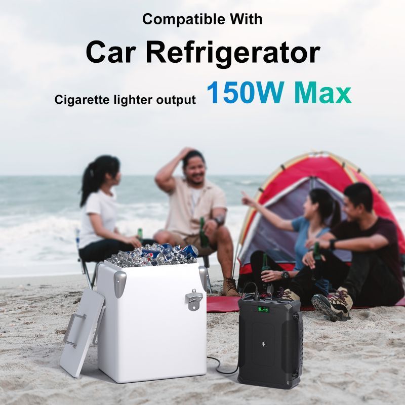 Solar Emergency 300w Portable Power Station 300wh Power Bank battery Pack Fast Charging For Outdoor Power Box Camping