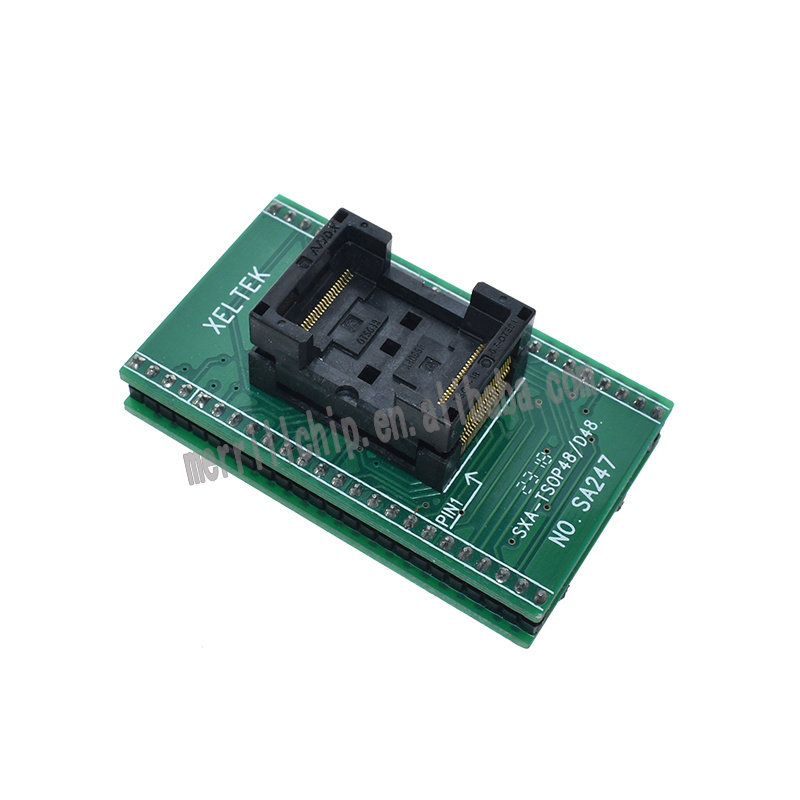 High Quality TSOP48 to DIP48 adapter 0.5mm Pitch for RT809F for XELTEK USB RT809F programmer