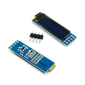 Merrillchip Stock 0.91 inch 0.96 inch 1.3 inch blue white yellow green 4/6/7 pin IIC communication small OLED display module semiconductor