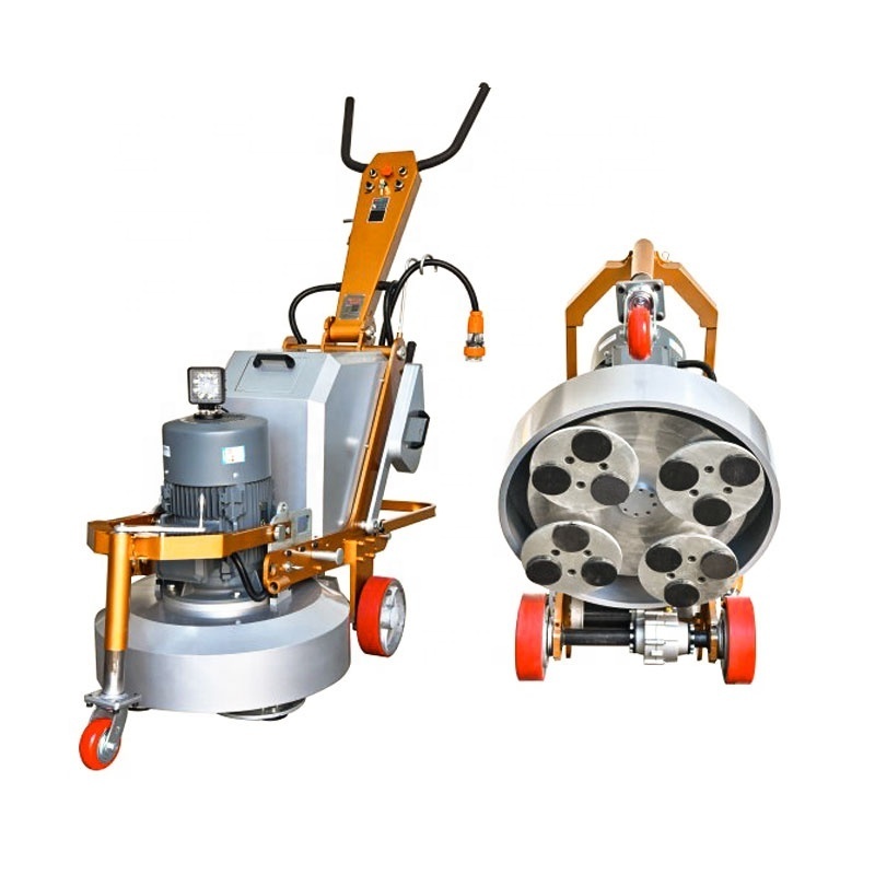 380V Planetary Device 750mm Concrete Grinding Machine 11KW Floor Grinder