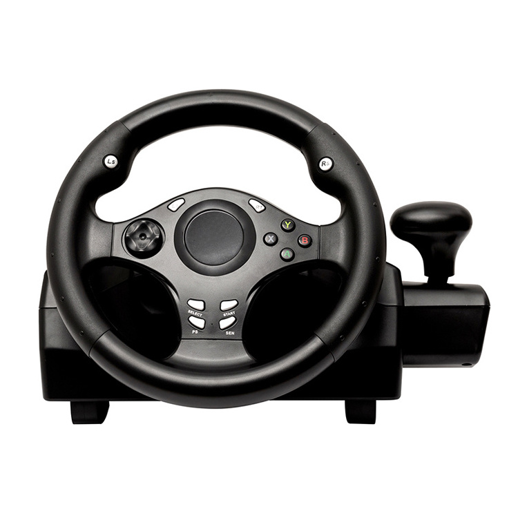 Double Motor Vibration 270 Degree Driving Force Gaming Racing Ps 4 Steering Wheel for switch X box