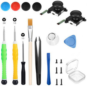 hot Disassemble Tool Kit 3D Analog Merry Joystick Thumb Sticks Sensor Replacements Accessories For N intendo Switch