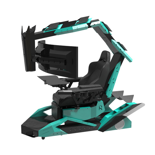 LED Computer esports Gaming Racing Cockpit Gaming Chair For Three Monitors pc Cockpit Gamer Cockpit Gaming Chair