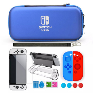 11 in 1 switch game accessories protection full set for SWITCH OLED host storage bag OLED accessory combination set