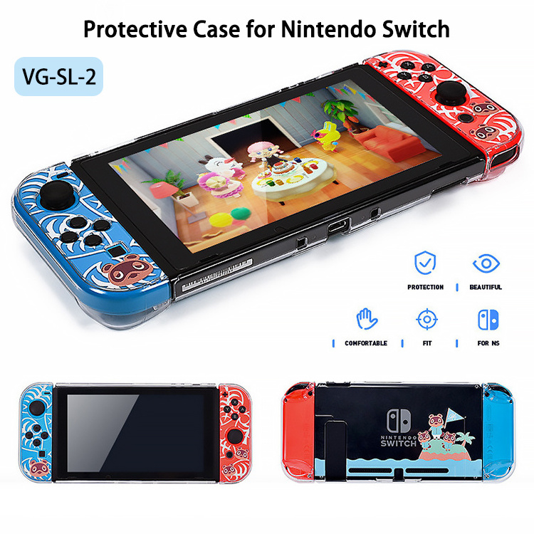 Gamepad GameSir Hard Protective Case Compatible Nin tendo Switch Shock-Absorption Protective Anti-Scratch Crystal shell Prot