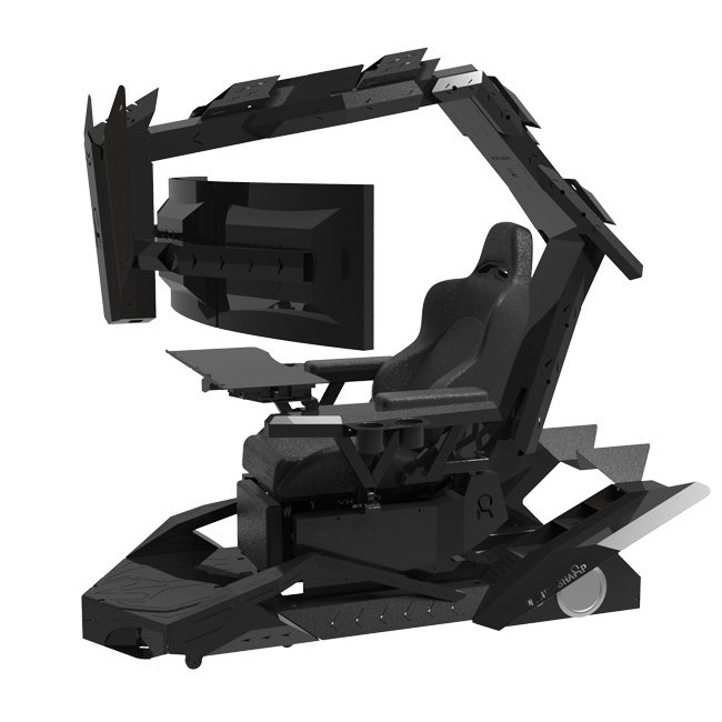 LED Computer esports Gaming Racing Cockpit Gaming Chair For Three Monitors pc Cockpit Gamer Cockpit Gaming Chair