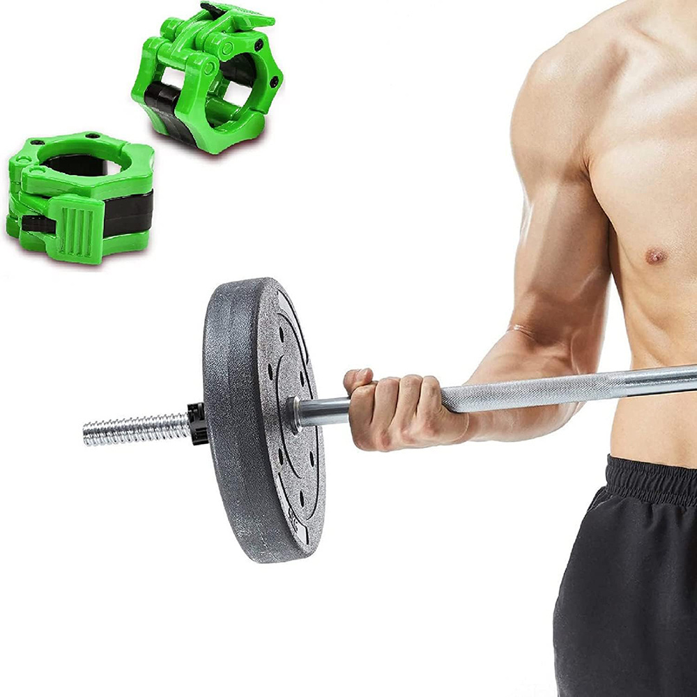 Sports Fitness Gym Barbell Collars Dumbbell Bar Clamps Weight Lifting Quick Release Lock