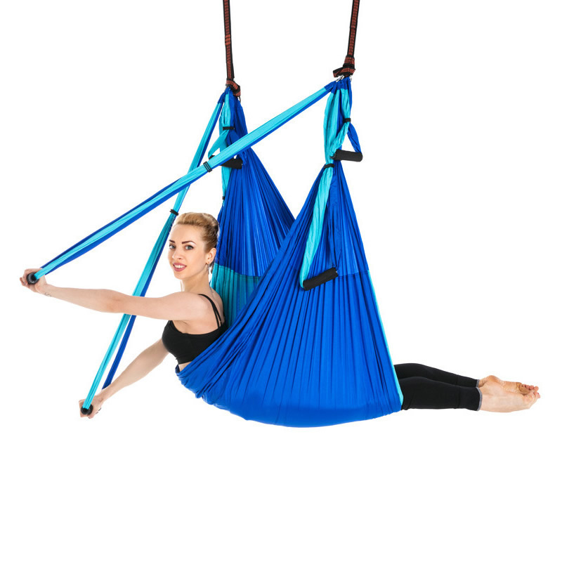 Anti-Gravity Aerial Traction Swing Belt for Yoga Hammock, Inelastic Gym Strength Inversion