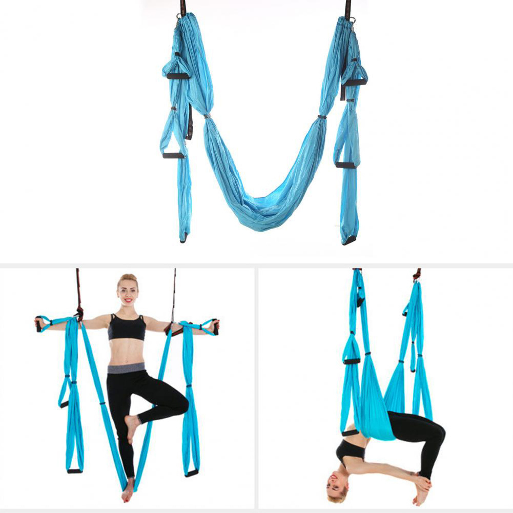 Anti-Gravity Aerial Traction Swing Belt for Yoga Hammock, Inelastic Gym Strength Inversion