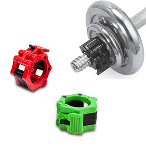 Sports Fitness Gym Barbell Collars Dumbbell Bar Clamps Weight Lifting Quick Release Lock