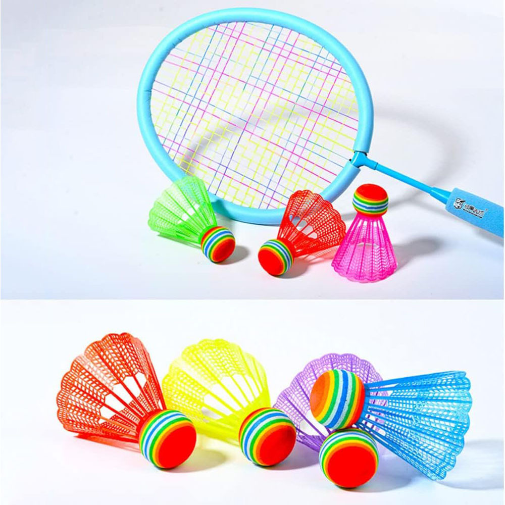 Special Nylon Badminton Shuttlecock Yellow Body of Shutttlecock for Daily Use