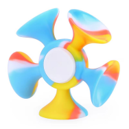 Suction Cup Dart Sucker Toys Soft Silicone Fidget Spinner Toy Stress Release Pop Darts Game Set Interactive Throwing Game