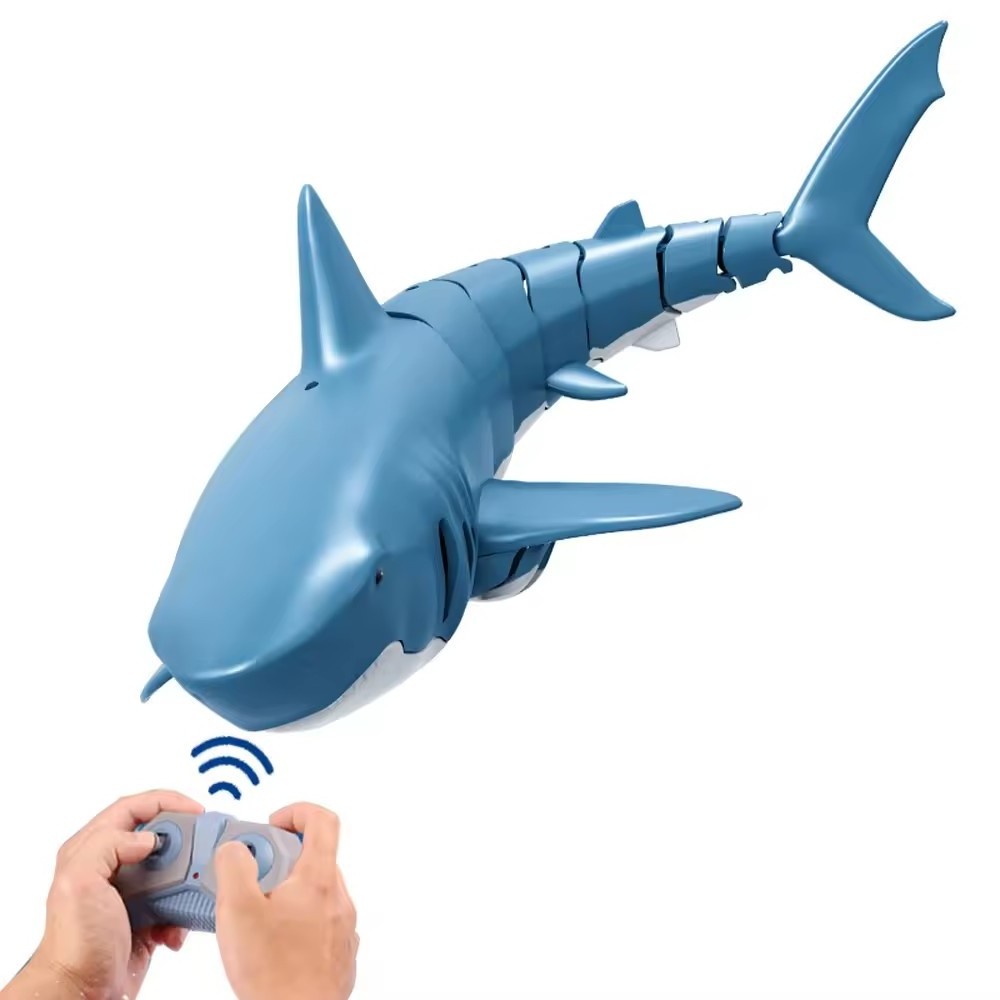 2.4G Simulation swimming fish in water playing RC animal remote control shark Kids Remote Control Toy