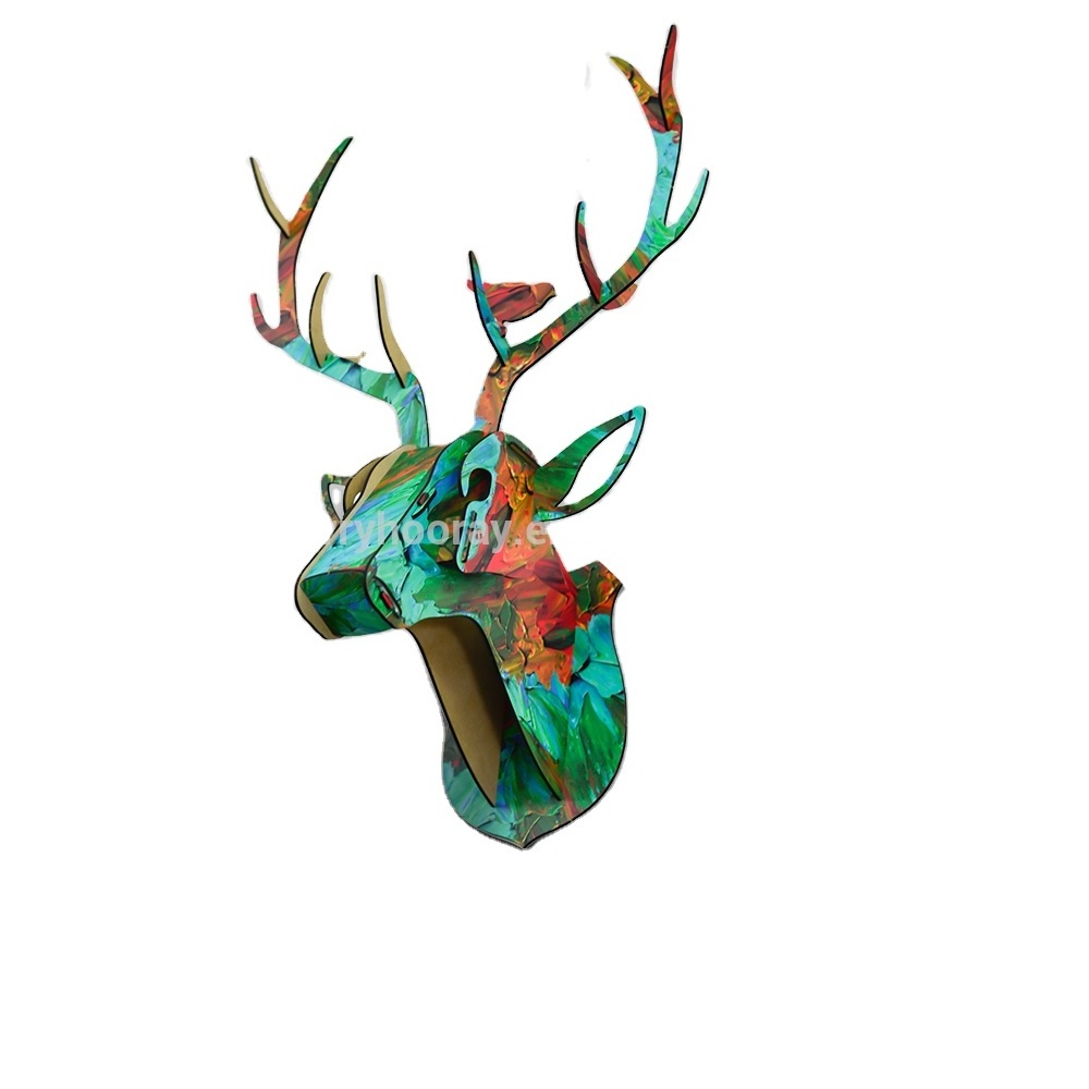 Modern Animal Head Home Decor,Deer Head Wall Art Decor