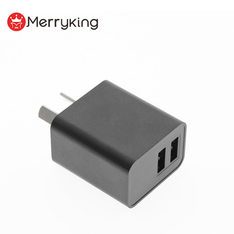 Merryking adapter CIG 023 CUL CB S-Mark approved single port 5V 2A USB wall charger AR plug for Argentina