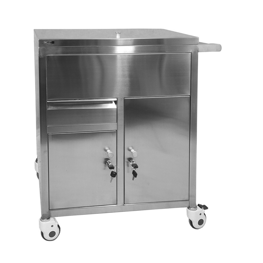 Stainless Steel Distribution Trolley CSSD Sterile Transport Cart