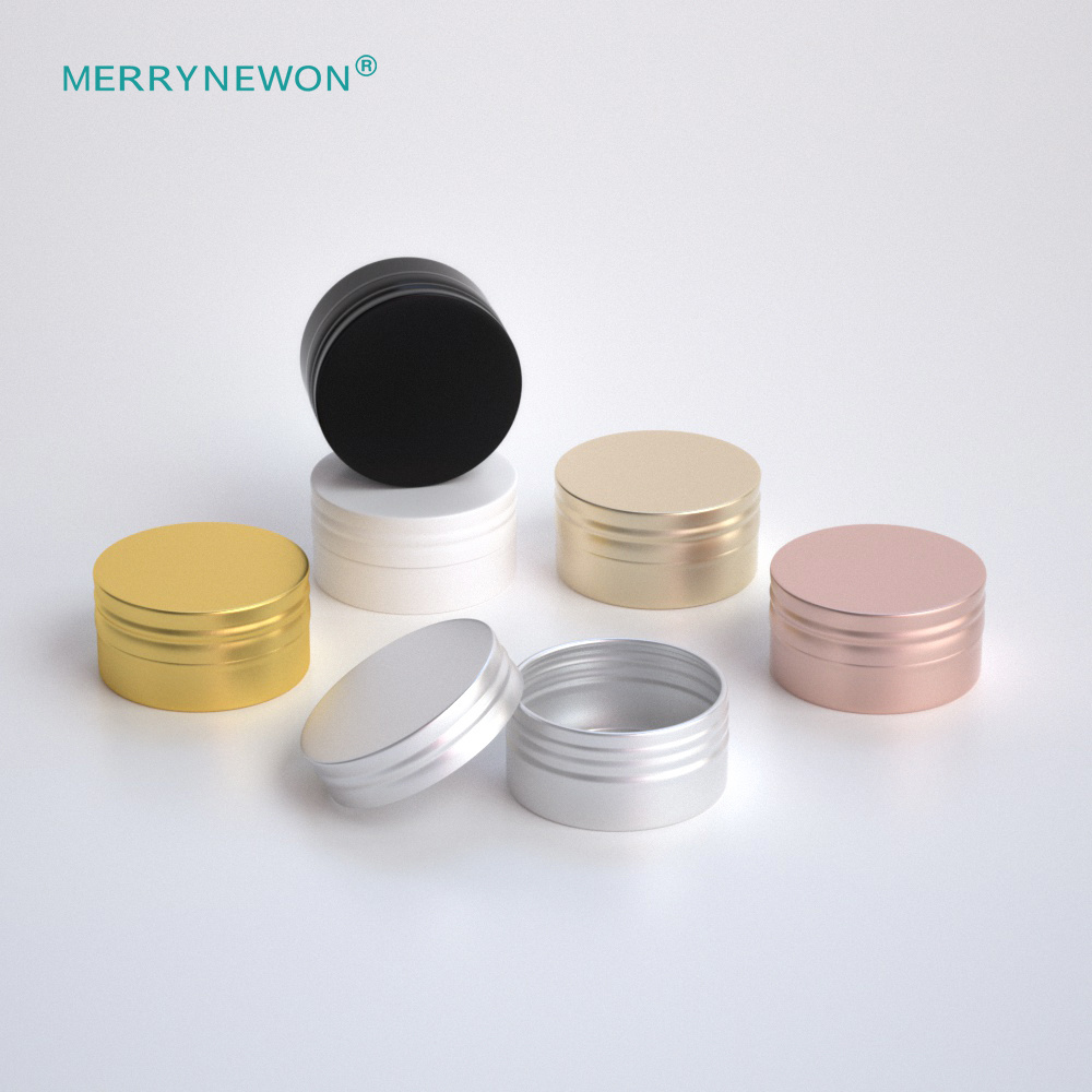 10g/ml beard balm aluminium metal packaging face cream jar tin cigarette box eyeshadow tin case