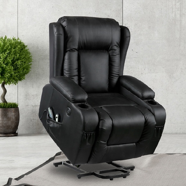 Factory Wholesale One Seater Comfortable Vibration Massage With Heating Electric Recliner Sofa