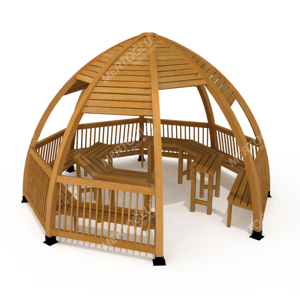 MPS-057Wooden Gazebo