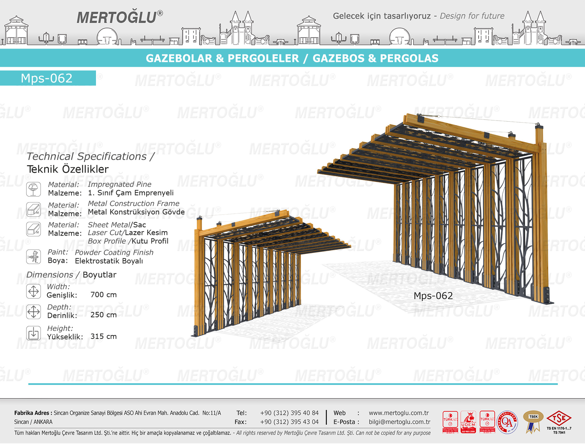 Mps-062Metal Woorden Gazebo  Gazebos Steel Not Coated Hot Sale Outdoor Popular High Best quality Custom Logo cheap Price