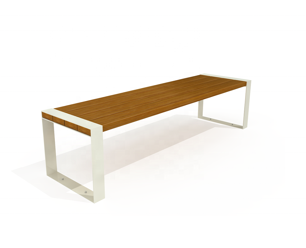 Mob-428 Metal Wooden Modern Bench Hot Sale Outdoor Popular High Best quality Custom Logo cheap Price  bench