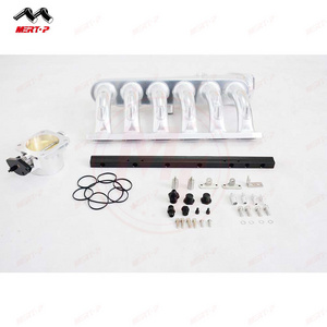 Mertop RACING Billet Intake Manifold for B*M*W M50 M52 M54 90mm with fuel rail kit and throttle body set